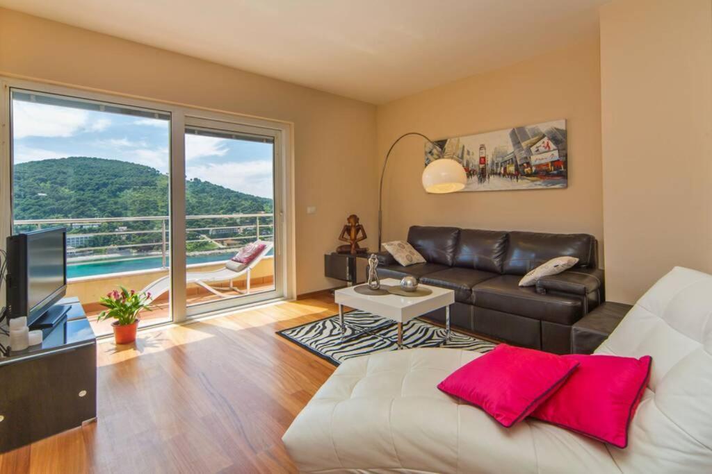 Blue Dream - Stylish Apt With Stunning Sea View Dubrownik Zewnętrze zdjęcie
