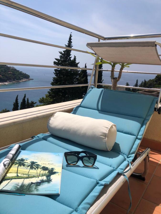 Blue Dream - Stylish Apt With Stunning Sea View Dubrownik Zewnętrze zdjęcie