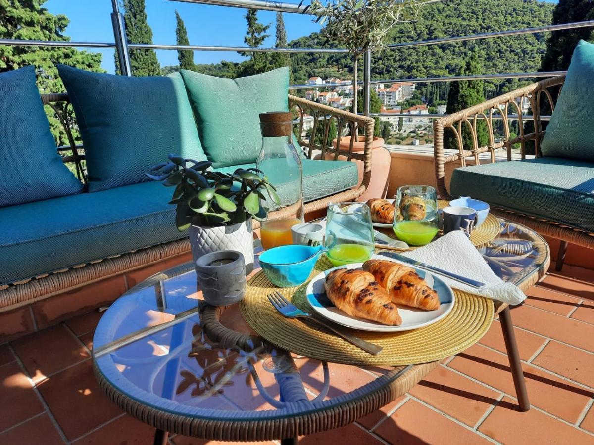 Blue Dream - Stylish Apt With Stunning Sea View Dubrownik Zewnętrze zdjęcie